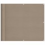 Pantalla de balcón 100% poliéster Oxford taupé 90x700 cm de , Sombrillas - Ref: Foro24-4000242, Precio: 41,24 €, Descuento: %