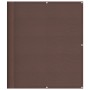 Pantalla de balcón 100% poliéster Oxford marrón 120x1000 cm de , Sombrillas - Ref: Foro24-4000398, Precio: 44,94 €, Descuento: %