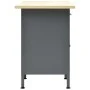 Black steel workbench 160x60x85 cm by vidaXL, Work tables - Ref: Foro24-145347, Price: 410,12 €, Discount: %