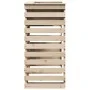 Mesa alta bar de jardín madera maciza de pino 113,5x50x103 cm de , Mesas de jardín - Ref: Foro24-832530, Precio: 143,39 €, De...