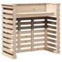 Mesa alta bar de jardín madera maciza de pino 113,5x50x103 cm de , Mesas de jardín - Ref: Foro24-832530, Precio: 150,71 €, De...