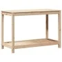 Mesa de plantación con estante madera maciza pino 108x50x75 cm de , Soportes para macetas - Ref: Foro24-832402, Precio: 90,11...