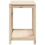 Mesa de plantación con estante madera maciza pino 108x50x75 cm de , Soportes para macetas - Ref: Foro24-832402, Precio: 90,11...