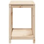 Mesa de plantación con estante madera maciza pino 108x50x75 cm de , Soportes para macetas - Ref: Foro24-832402, Precio: 94,16...