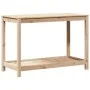 Mesa de plantación con estante madera maciza pino 108x50x75 cm de , Soportes para macetas - Ref: Foro24-832402, Precio: 90,11...