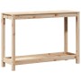 Mesa de plantación con estante madera maciza pino 108x35x75 cm de , Soportes para macetas - Ref: Foro24-832392, Precio: 71,93...