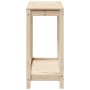 Mesa de plantación con estante madera maciza pino 108x35x75 cm de , Soportes para macetas - Ref: Foro24-832392, Precio: 71,93...
