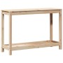 Mesa de plantación con estante madera maciza pino 108x35x75 cm de , Soportes para macetas - Ref: Foro24-832392, Precio: 71,93...