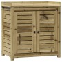 Mesa plantación con estantes madera impregnada 82,5x50x86,5 cm de , Soportes para macetas - Ref: Foro24-832421, Precio: 220,9...