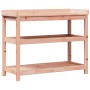 Mesa de plantación con estantes madera Douglas 108x45x86,5 cm de , Soportes para macetas - Ref: Foro24-832440, Precio: 121,93...