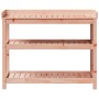 Mesa de plantación con estantes madera Douglas 108x45x86,5 cm de , Soportes para macetas - Ref: Foro24-832440, Precio: 121,93...