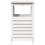Mesa plantación con estantes madera pino blanco 82,5x45x81 cm de , Soportes para macetas - Ref: Foro24-832428, Precio: 147,04...