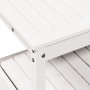 Mesa plantación con estantes madera pino blanco 82,5x45x81 cm de , Soportes para macetas - Ref: Foro24-832428, Precio: 147,04...