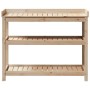 Mesa de plantación con estantes madera pino 108x45x86,5 cm de , Soportes para macetas - Ref: Foro24-832437, Precio: 115,54 €,...