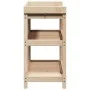 Mesa de plantación con estantes madera pino 108x45x86,5 cm de , Soportes para macetas - Ref: Foro24-832437, Precio: 110,57 €,...