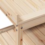 Mesa de plantación con estantes madera pino 108x45x86,5 cm de , Soportes para macetas - Ref: Foro24-832437, Precio: 115,54 €,...