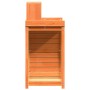 Mesa plantación con estantes madera pino marrón 82,5x50x109,5cm de , Soportes para macetas - Ref: Foro24-844636, Precio: 149,...