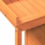 Mesa plantación con estantes madera pino marrón 82,5x50x109,5cm de , Soportes para macetas - Ref: Foro24-844636, Precio: 149,...