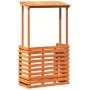 Mesa alta bar de jardín madera maciza marrón 112,5x57x195,5 cm de , Mesas de jardín - Ref: Foro24-844641, Precio: 192,38 €, D...