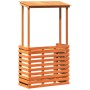 Mesa alta bar de jardín madera maciza marrón 112,5x57x195,5 cm de , Mesas de jardín - Ref: Foro24-844641, Precio: 201,16 €, D...