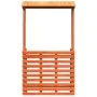 Mesa alta bar de jardín madera maciza marrón 112,5x57x195,5 cm de , Mesas de jardín - Ref: Foro24-844641, Precio: 192,38 €, D...
