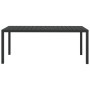 Set de muebles de jardín 9 pzas y cojines ratán sintético negro de , Conjuntos de jardín - Ref: Foro24-3095020, Precio: 637,9...
