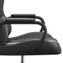 Silla gaming cuero sintético negro y gris de , Sillones para videojuegos - Ref: Foro24-3143791, Precio: 105,09 €, Descuento: %