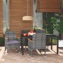 Juego muebles jardín 5 pzas con cojines ratán sintético gris de , Conjuntos de jardín - Ref: Foro24-3095029, Precio: 460,41 €...