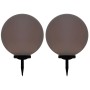 Lámparas solares esféricas de exterior 2 uds LED RGB 50 cm de , Iluminación de exterior - Ref: Foro24-277129, Precio: 231,26 ...