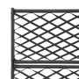 Enrejado y arriate 3 macetas ratán sintético negro 83x30x130 cm de vidaXL, Maceteros y jardineras - Ref: Foro24-46932, Precio...