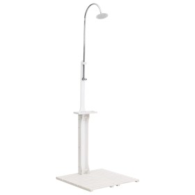Ducha de jardín de madera de vidaXL, Accesorios para piscinas y spa - Ref: Foro24-48207, Precio: 112,11 €, Descuento: %