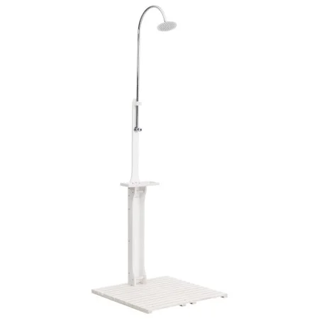 Ducha de jardín de madera de vidaXL, Accesorios para piscinas y spa - Ref: Foro24-48207, Precio: 114,44 €, Descuento: %