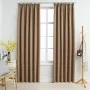 Blackout curtains with hooks 2 pieces taupe gray 140x175 cm by vidaXL, Curtains and curtains - Ref: Foro24-134438, Price: 39,...