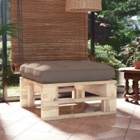 Otomana de jardín de palets madera de pino impregnada de , Sofás modulares de exterior - Ref: Foro24-3066465, Precio: 63,33 €...