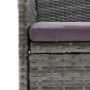 Juego de comedor de jardín de 5 piezas gris de , Conjuntos de jardín - Ref: Foro24-3067688, Precio: 330,66 €, Descuento: %