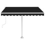 Toldo automático con LED sensor de viento antracita 300x250 cm de , Toldos - Ref: Foro24-3069514, Precio: 605,11 €, Descuento: %