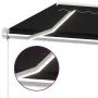 Automatische Markise mit LED-Windsensor anthrazit 300x250 cm von , Markisen - Ref: Foro24-3069514, Preis: 572,52 €, Rabatt: %