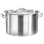 Cacerola de acero inoxidable 24 L 36x24 cm de vidaXL, Ollas altas - Ref: Foro24-51138, Precio: 91,89 €, Descuento: %