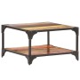 Mesa de centro de madera maciza reciclada 60x60x35 cm en Mesas de centro | Comprar online en Foru.es