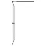 Frosted tempered glass shower screen 100x195 cm by vidaXL, Shower walls and screens - Ref: Foro24-145691, Price: 203,86 €, Di...