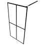 Frosted tempered glass shower screen 100x195 cm by vidaXL, Shower walls and screens - Ref: Foro24-145691, Price: 203,86 €, Di...