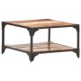 Mesa de centro de madera maciza reciclada 60x60x35 cm en Mesas de centro | Comprar online en Foru.es