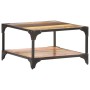 Mesa de centro de madera maciza reciclada 60x60x35 cm en Mesas de centro | Comprar online en Foru.es