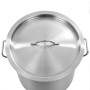 Cacerola de acero inoxidable 35 L 36x36 cm de vidaXL, Ollas altas - Ref: Foro24-51134, Precio: 93,71 €, Descuento: %