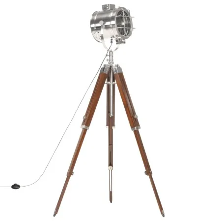 Lámpara de suelo con trípode madera maciza de mango 165 cm by vidaXL, Lamps - Ref: Foro24-286113, Price: 143,76 €, Discount: %