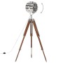 Lámpara de suelo con trípode madera maciza de mango 165 cm de vidaXL, Lámparas - Ref: Foro24-286113, Precio: 146,81 €, Descue...