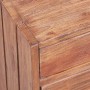 Mesita de noche 3 cajones madera maciza reciclada 35x25x35 cm de vidaXL, Mesitas de noche - Ref: Foro24-283938, Precio: 72,18...