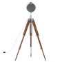 Lámpara de suelo con trípode madera maciza de mango 165 cm de vidaXL, Lámparas - Ref: Foro24-286113, Precio: 146,81 €, Descue...