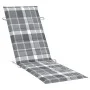 2 sun loungers with table and cushions made of solid acacia wood by , Loungers - Ref: Foro24-3077390, Price: 356,19 €, Discou...