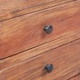Mesita de noche 3 cajones madera maciza reciclada 35x25x35 cm de vidaXL, Mesitas de noche - Ref: Foro24-283938, Precio: 72,18...
